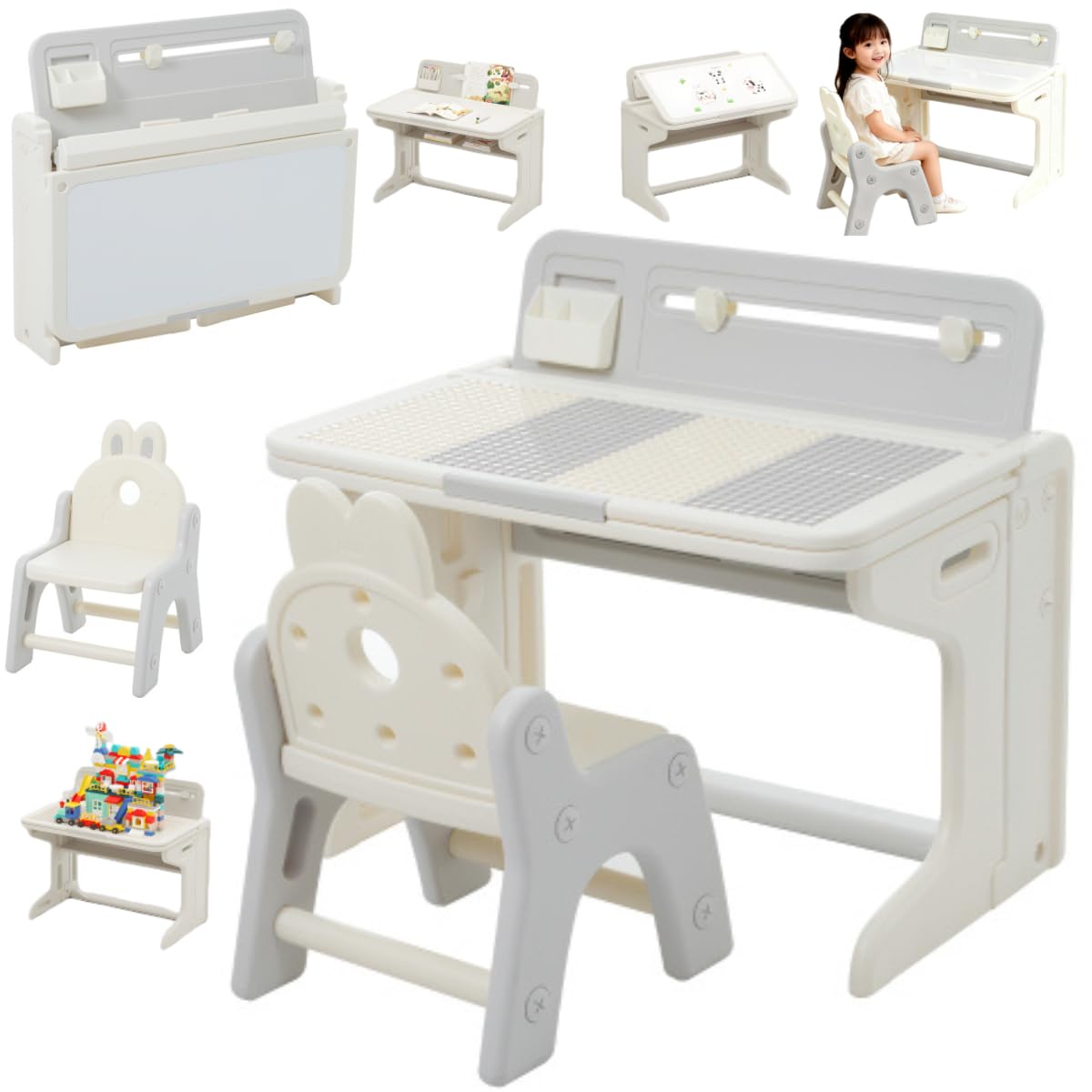 Amazon.co.jp: LZ LEISURE ZONE 子供用テーブル 折りたたみ可 テーブル